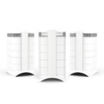 IQAir HealthPro Plus XE Air Purifier - 3-Pack- Smart HyperHEPA Filtration for Large Rooms up to 3375 sq ft - Viruses, Allergens, Smoke, Mold, Dust, Pet Dander, Swiss Made, WiFi Enabled