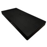 Cambridge Mini Split Black AC Condenser Pad/Base, 18" W x 38" L x 3" H - Ideal for Air Conditioner Condenser Unit