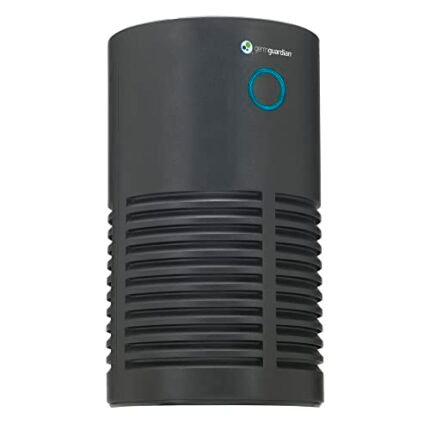 GermGuardian True HEPA Filter Air Purifier for Home, Office, Bedrooms, Filters Allergies, Pollen, Smoke, Dust, Pet Dander, UV-C Sanitizer Eliminates Germs, Mold, Odors, Quiet 4-in-1 AC4700BDLX