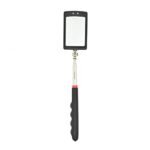 Optional life Telescoping LED Lighted Flexible Inspection Mirror 360 Swivel for Extra Viewing