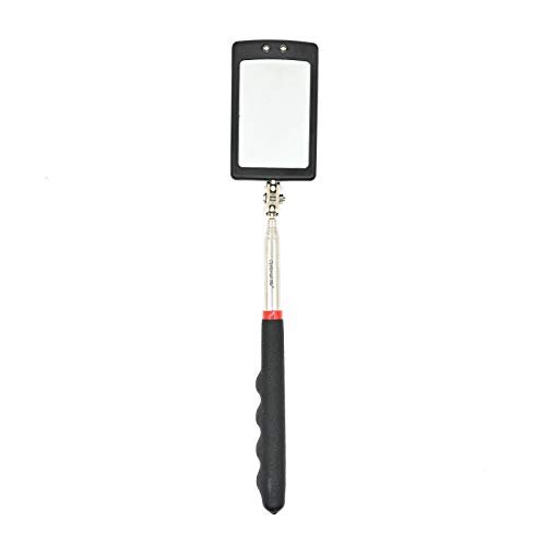 31UUBvi72zL._SL500_.jpg Optional life Telescoping LED Lighted Flexible Inspection Mirror 360 Swivel for Extra Viewing