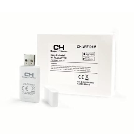 Cooper&Hunter WiFi USB Module Smart Adapter for Wall Mount Ductless Mini Split Air Conditioners MIA, Sophia, Sophia D, Dakota, Olivia, Astoria, Hyper Heat Series
