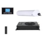 NEKPOKKA Universal 12V DC Air Conditioner Hidden Underbody RV Air Conditioner, Suitable for Trailers, Camping Vehicles, Trucks, Vans, rv ac unit (12V, Model 4 (680))