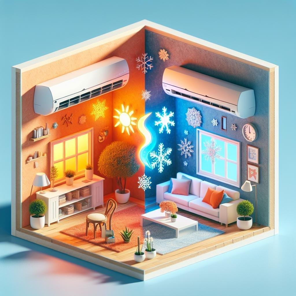 Can a mini split AC heat and cool a room?