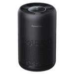 HEPA Air Purifier for Bedroom – Filters Smoke Dander Hair Odors - Portable with Fragrance Sponge - Sleep Mode and Speed Control - AC300 (Black)