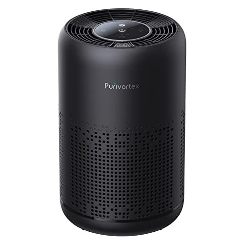 413RVWPiGKL._SL500_.jpg HEPA Air Purifier for Bedroom – Filters Smoke Dander Hair Odors - Portable with Fragrance Sponge - Sleep Mode and Speed Control - AC300 (Black)