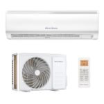 Classic America 24,000 BTU Ductless Wall Mount Mini Split Inverter Air Conditioner with Heat Pump, 16 ft Line Set, Up to 1200 Sq Ft Coverage, (20 SEER2, 240 VAC), WiFi/Alexa Ready.