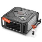 Abestorm Air Filtration System with 3-side Air Intake, High Airflow Workshop Dust Collector with Remote Control, Ideal for Woodworking Shops, Home Studios, with Built-in Ionizer