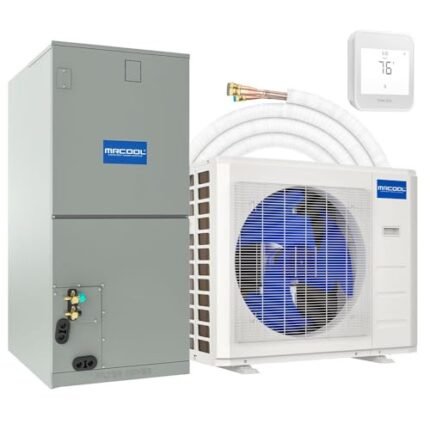 MrCool SEER2 VERSAPRO Central Heat Pump Split System - Multiposition - R454B - 25ft Line Set Included (2.5 Ton)