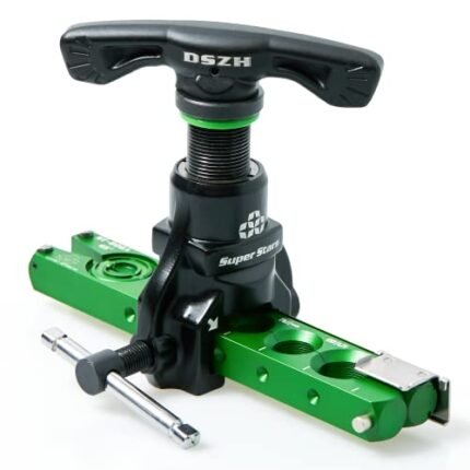 Super Stars Flaring Tools for 1/4" - 3/4" HVAC 45 Degree Heavy Duty Eccentric Cone Type Flaring Kit for Copper Aluminum Pipes