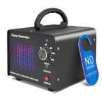 HHGM 48,000mg/h High Capacity Ozone Machine Generator, Commercial Industrial Quartz Tube Air Purifier, Ionizer & Deodorizer Ozone Odor Eliminator Suitable for Home, Car, Basements, Pets, Smoke, Farms