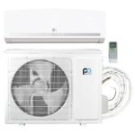 Perfect Aire 18,000 BTU DIY Mini-Split Heat Pump – Quick Connect, 19.5 SEER, Pre-Charged 25ft Line Set, 230V, No HVAC Needed, Energy Efficient, WiFi