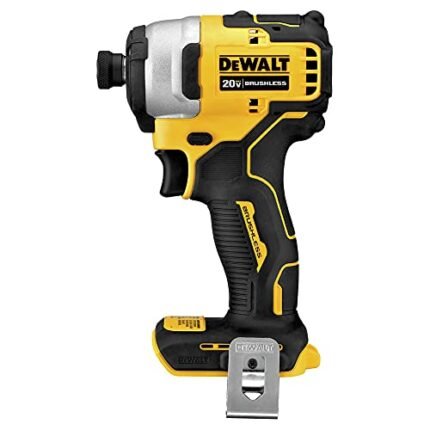 DEWALT ATOMIC 20V MAX* Impact Driver, Cordless, Compact, 1/4-Inch, Tool Only (DCF809B)