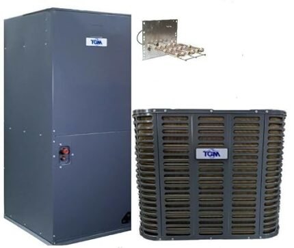 2 TON 14.3 SEER2 HEAT PUMP SYSTEM AIR HANDLE,CONDENSER,HEAT STRIP