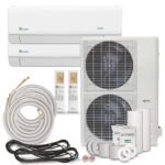 Senville 48000 BTU Dual Zone Mini Split Air Conditioner Heat Pump SENA-48HF/D