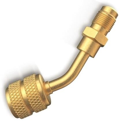 Tryon R410A System Charging Adapter - for Ductless Mini-Split Air Conditioners, Heat Pumps, and Inverters - 5/16 Female, 1/4 Male SAE