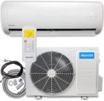 ApooDr 9000 BTU Mini Split Air Conditioner Ductless Inverter System 17 SEER2 with Heat Pump 110V,with Installation Kit
