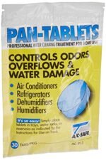 AC-Safe Pan Tablets - 30 Count: Cleans scum in Drain Pans and Humidifiers