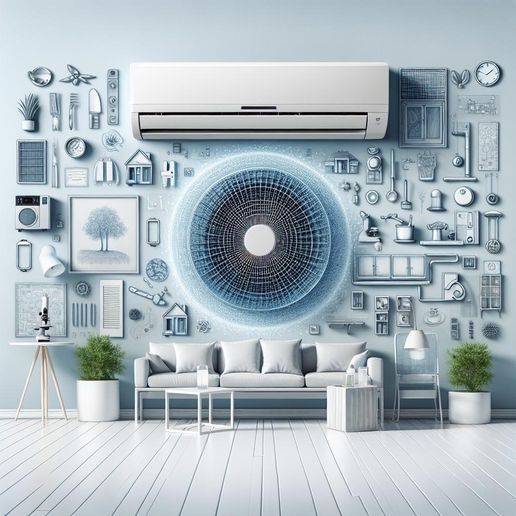 What is the best way to prevent mold growth in a mini split AC unit?