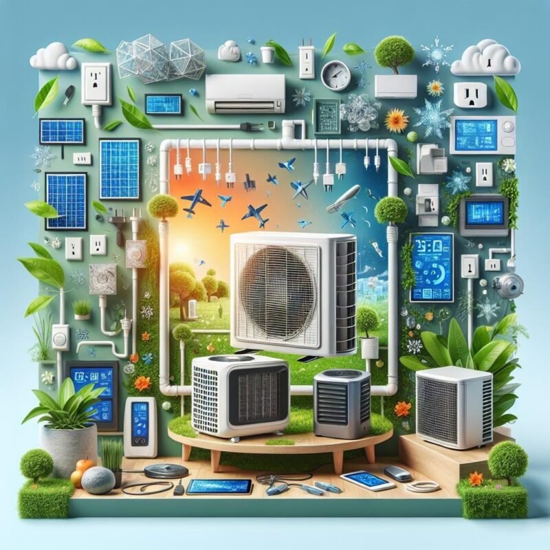 Is a mini split AC more energy efficient than a portable AC unit?