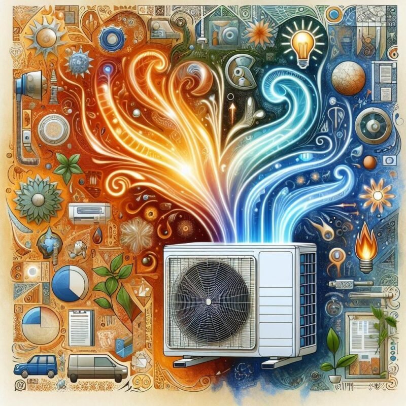 Are there options for adding additional heating elements to a mini split AC system?