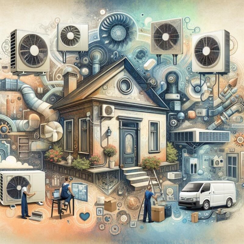 Can a mini split AC system be installed in older homes or buildings?