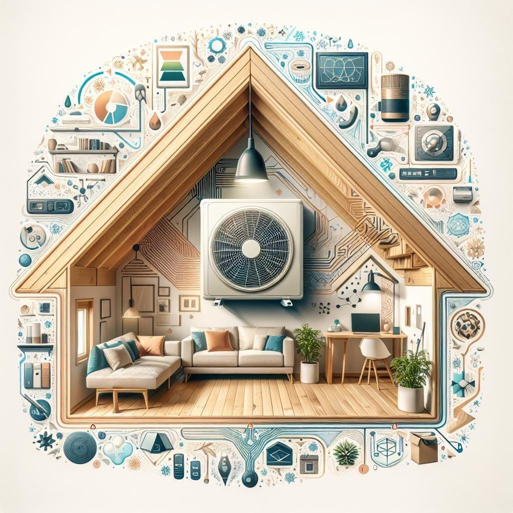 How do I choose the right mini split AC unit for a finished attic?