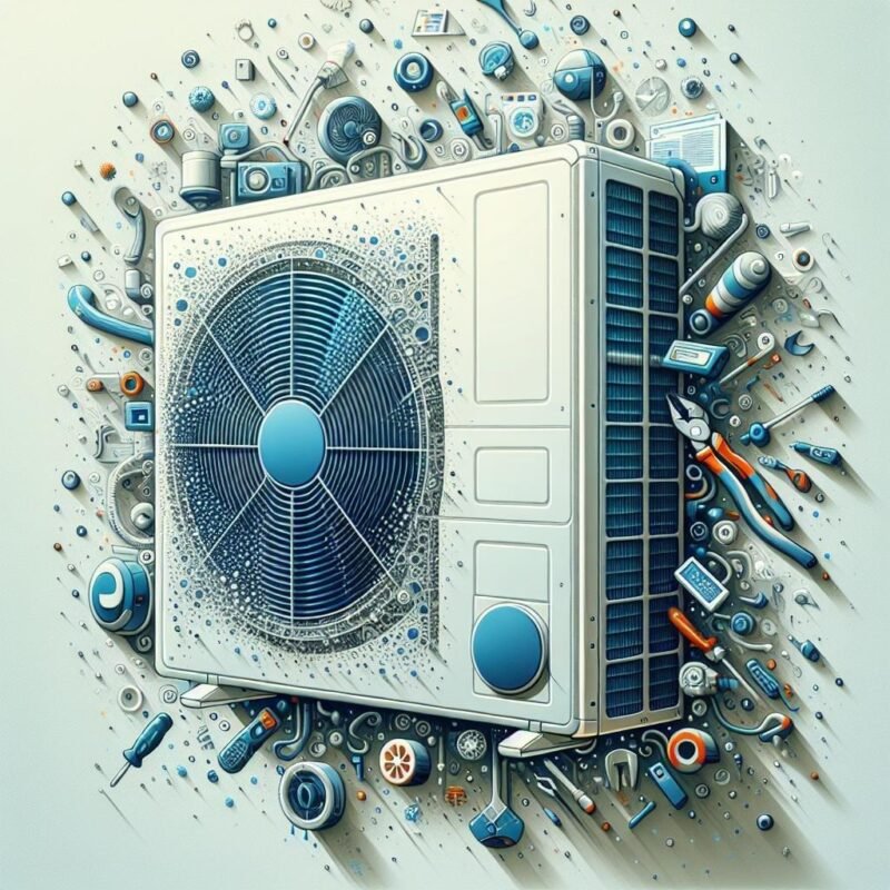 What are the installation requirements for a mini split AC system?