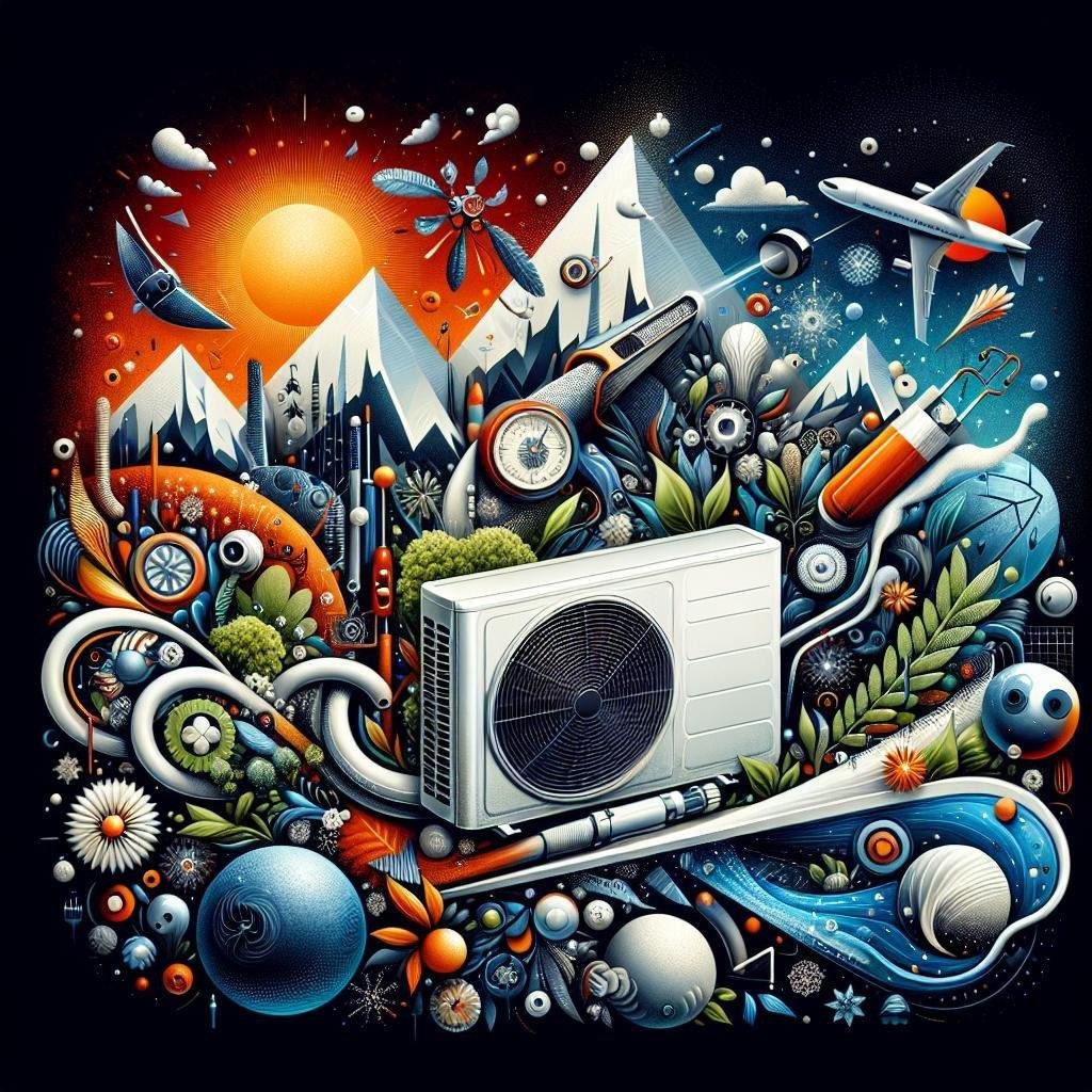 Are there any limitations to using a mini split AC for heating?