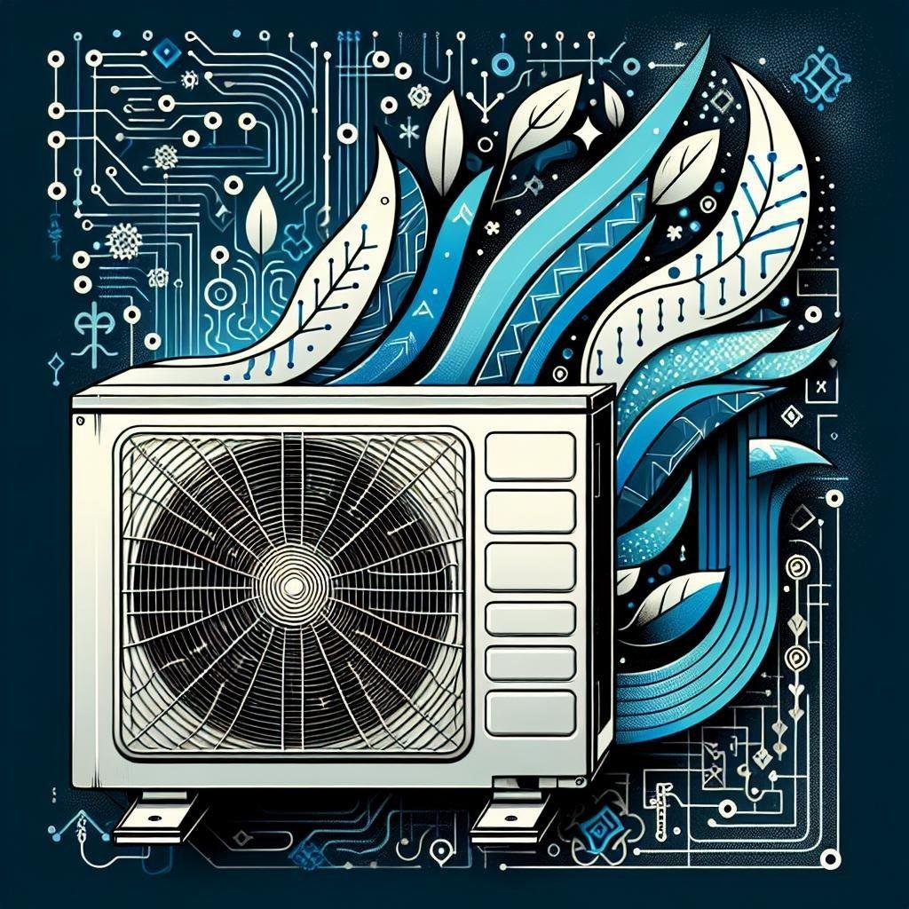 What is the minimum clearance required around a mini split AC unit?