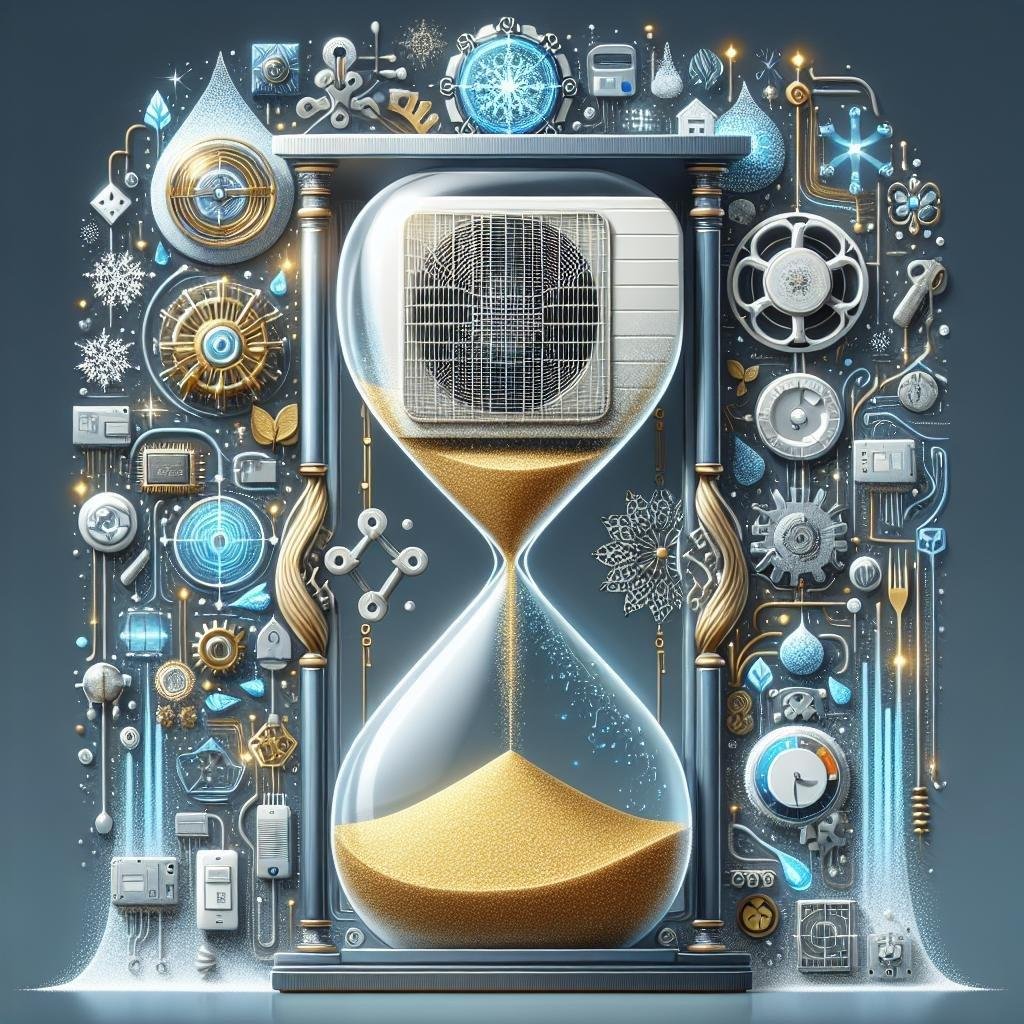 How long does a mini split AC system typically last?