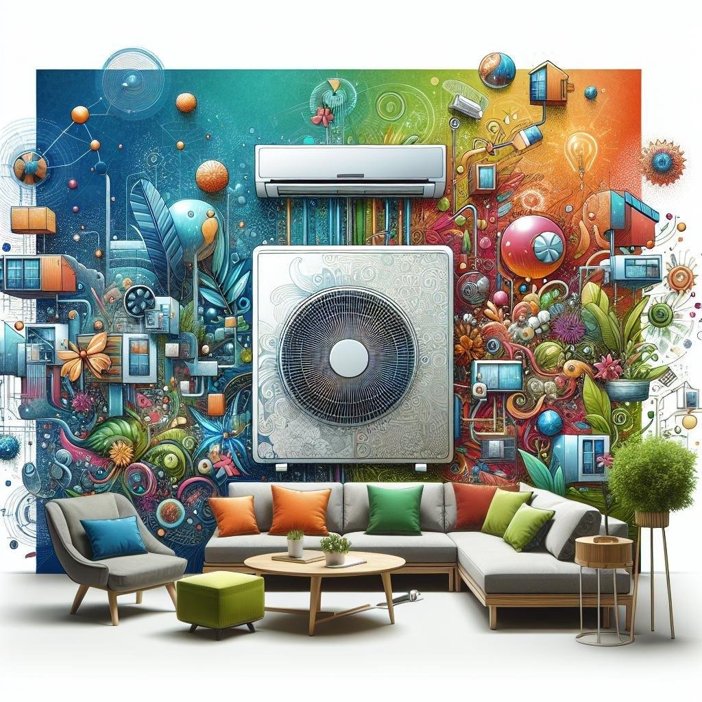 Can mini split AC systems be used in open-concept living spaces?