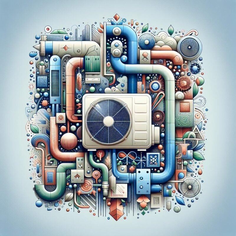 What are the advantages of a mini split AC system over a traditional HVAC system?