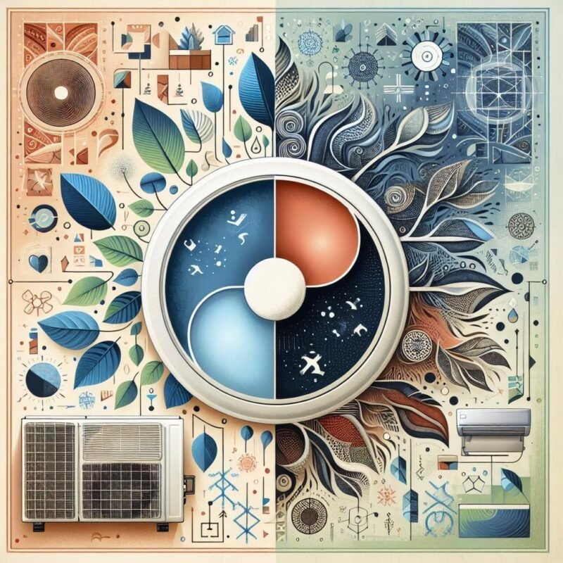 How do mini split AC systems compare to traditional air conditioners in terms of maintenance?