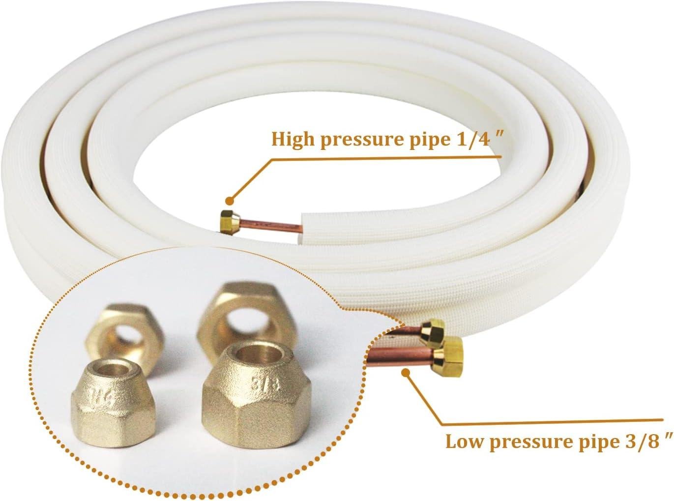 50 Ft Copper Tubing Extension Review: DIY Mini Split HVAC Install 2026